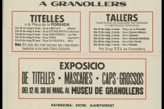 Festival Internacional de Titelles - Granollers (Institut del Teatre)