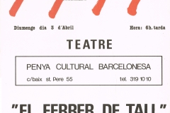 Teatre a Penya Cultural Barcelonesa (Ramon Garcia - Ciutat Vella)